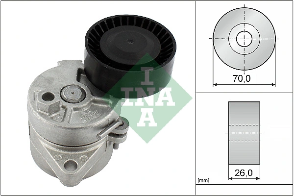 Belt Tensioner, V-ribbed belt